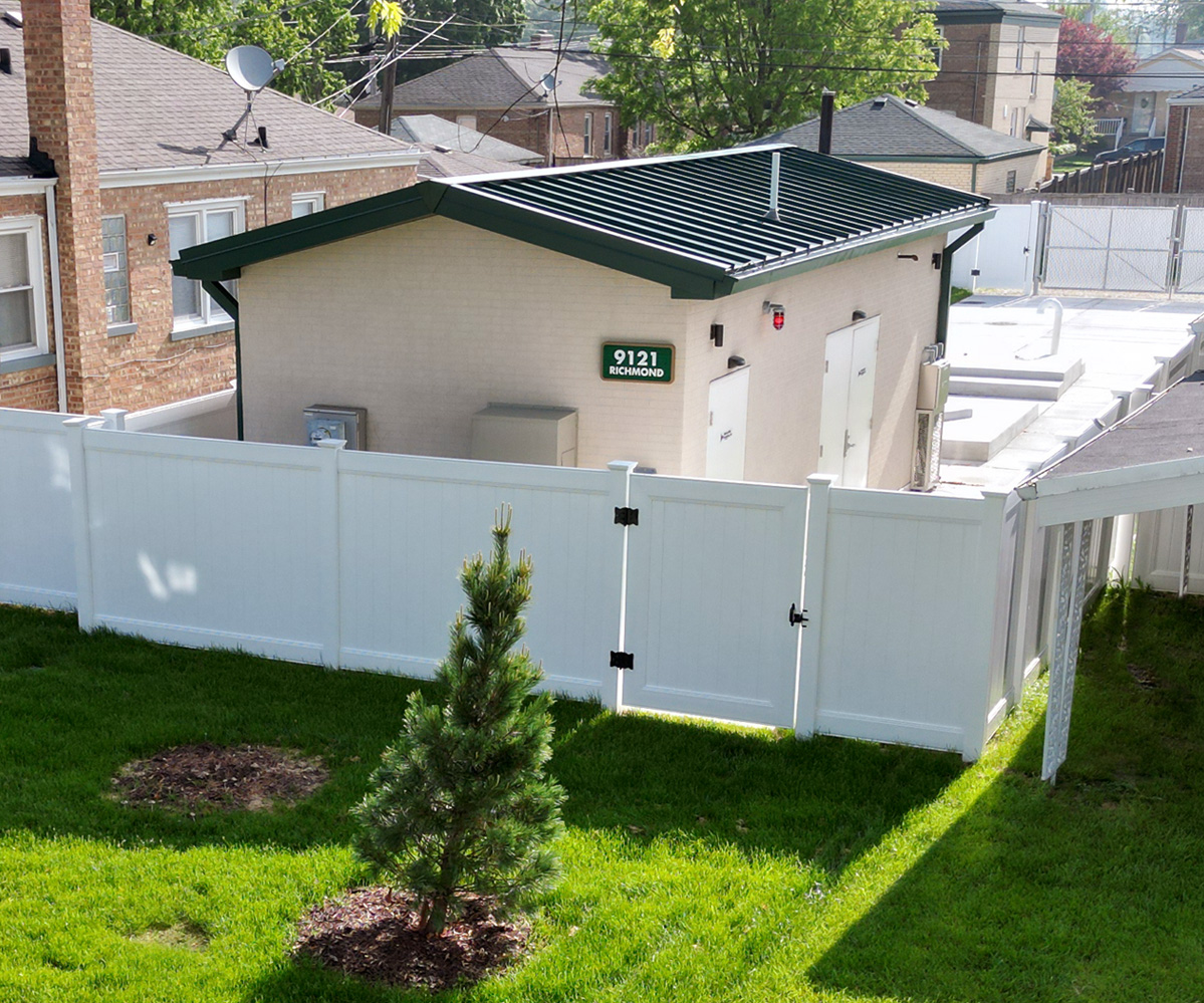 Village of Evergreen Park, IL - Richmond Ave. - Sanitary Lift Station Prefabricated Building Project Gallery