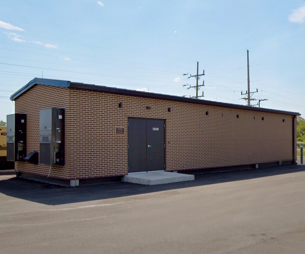 Village of Homewood, IL - Booster Pump Station Prefabricated Building Project Gallery