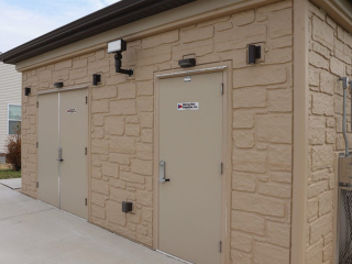 Prefabricated Lift Station Control and Generator Building - Lake Geneva, WI - Symphony Bay