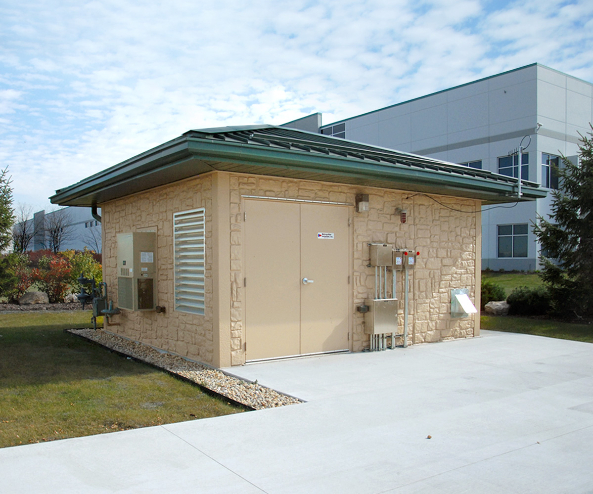 Village of Minooka, IL - Regional Sanitary Lift Station Prefabricated Building Project Gallery