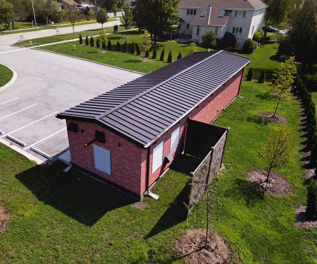 Village of Tinley Park, IL - Post 21 - Booster Pump Station Prefabricated Building Project Gallery