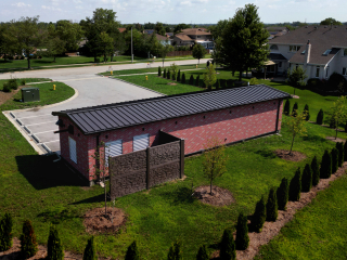 Prefabricated Pump Station Building - Post 21 Station Site, Tinley Park, IL