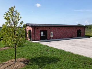 Prefabricated Pump Station Building - Post 21 Station Site, Tinley Park, IL