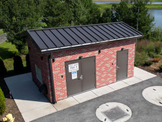 Prefabricated Sanitary Lift Station Building - Village of Tinley Park, IL - Post 13