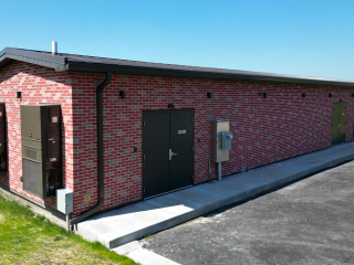 Prefabricated Pump Station Building - Post 21 Station Site, Tinley Park, IL