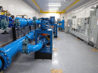 Prefabricated Pump Station Building - Post 21 Station Site, Tinley Park, IL