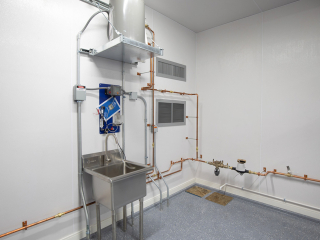 Prefabricated Pump Station Building - Post 21 Station Site, Tinley Park, IL