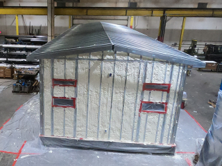 Prefabricated Pump Station Building - Post 21 Station Site, Tinley Park, IL