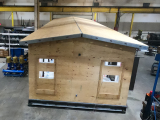 Prefabricated Pump Station Building - Post 21 Station Site, Tinley Park, IL