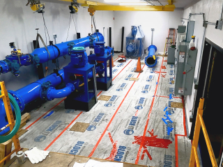 Prefabricated Pump Station Building - Post 21 Station Site, Tinley Park, IL