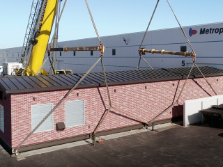 Prefabricated Pump Station Building - Post 21 Station Site, Tinley Park, IL