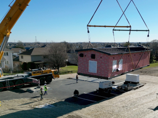 Prefabricated Pump Station Building - Post 21 Station Site, Tinley Park, IL