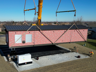 Prefabricated Pump Station Building - Post 21 Station Site, Tinley Park, IL
