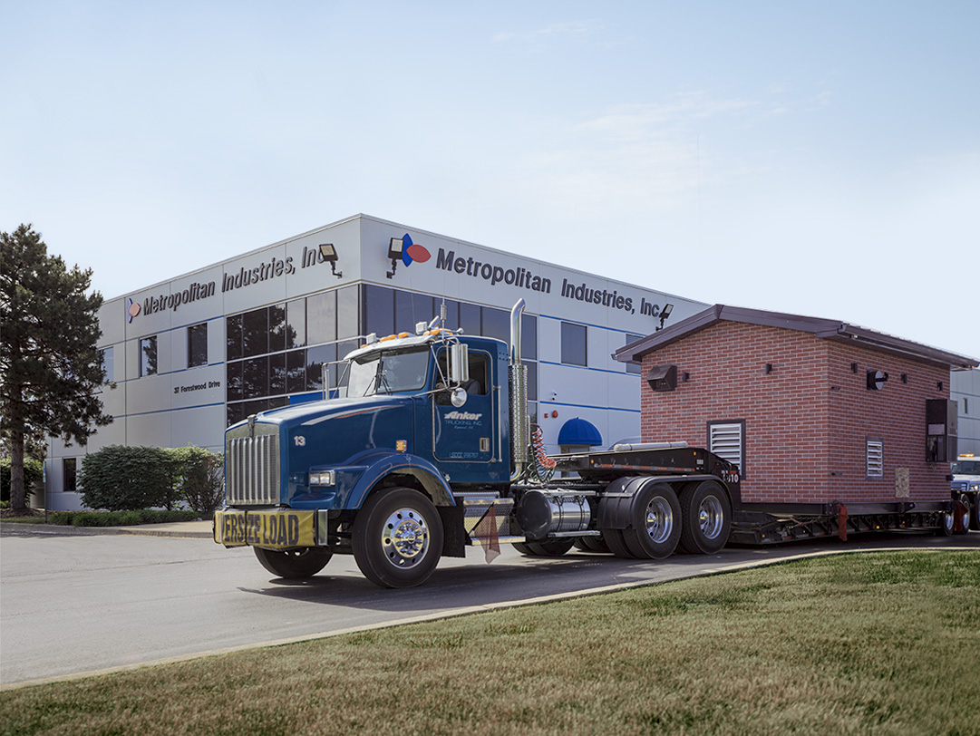 Prefabricated Building Departure from Manufacturer's Facility
