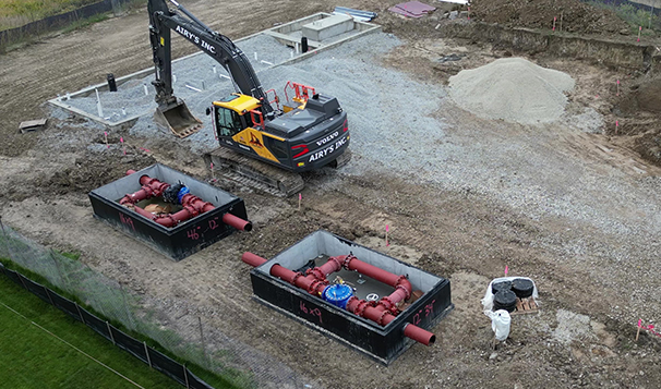 Pressure Sustaining Valves Offsite, Configured for Emergency Backup