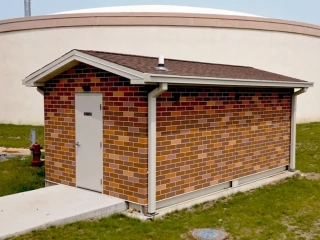 Prefabricated Water Treatment Building - Village of Romeoville, IL Windham Lakes Project