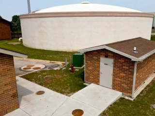 Prefabricated Water Treatment Building - Village of Romeoville, IL Windham Lakes Project