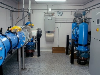 Prefabricated Water Treatment Building - Village of Romeoville, IL Windham Lakes Project