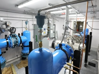 Prefabricated Water Treatment Building - Village of Romeoville, IL Windham Lakes Project